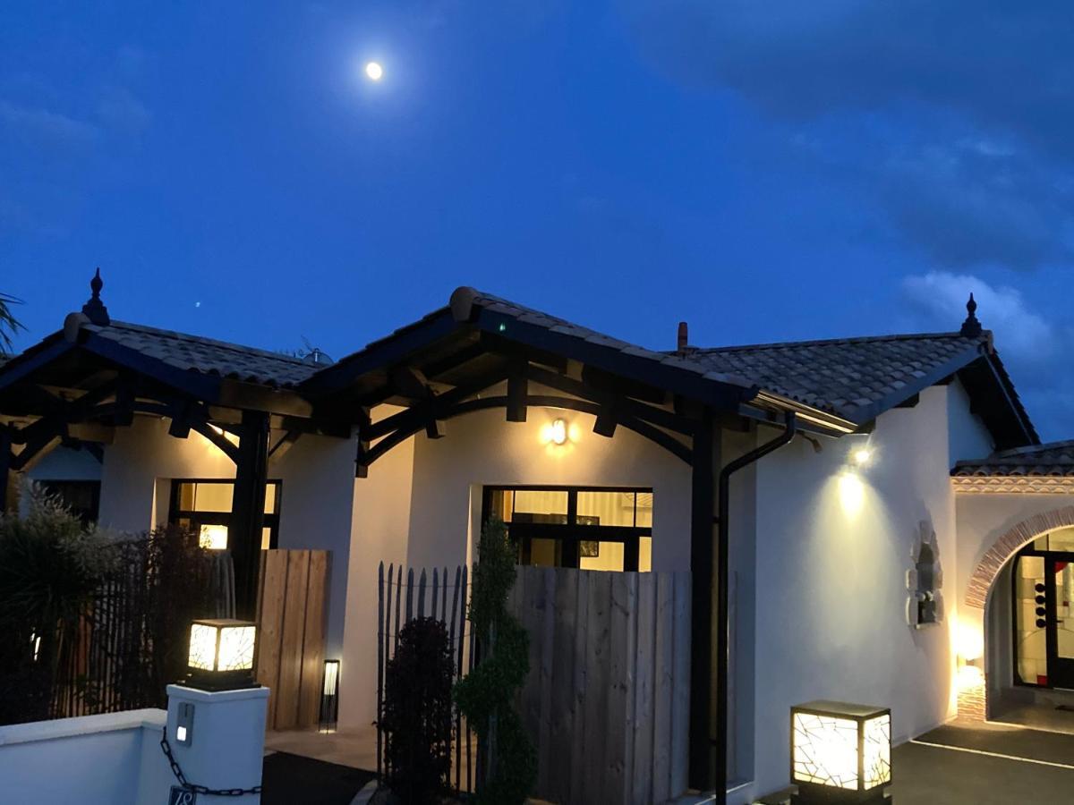 Hotel Particulier - Les Lodges Du Bassin D'Arcachon- Petit-Dejeuner Sur Demande- Prestations Haut De Gamme 구장메스트라 외부 사진